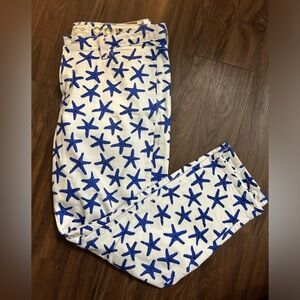 Kate Spade Denim Pants with Starfish